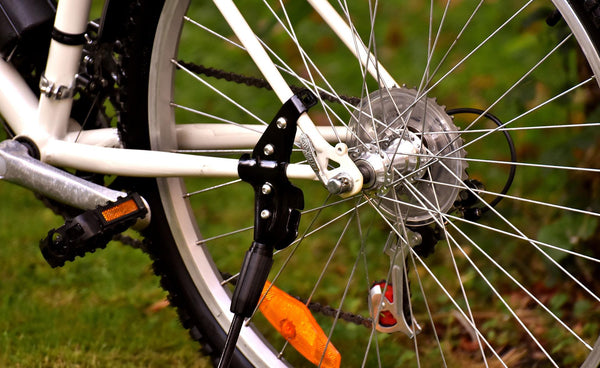 Parts of rear bike clearance wheel