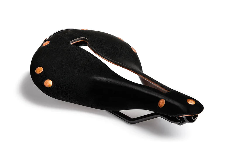 H1 - Black w/Copper Rivets (Used) | Selle Anatomica
